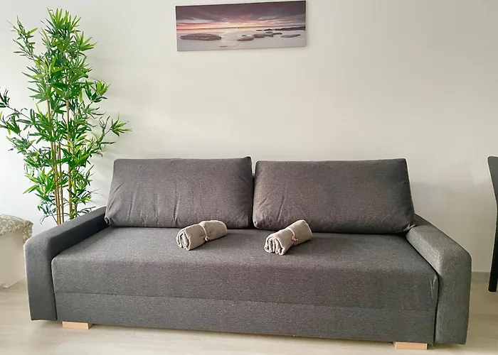 Modern With Garden & Free Parking 公寓 *